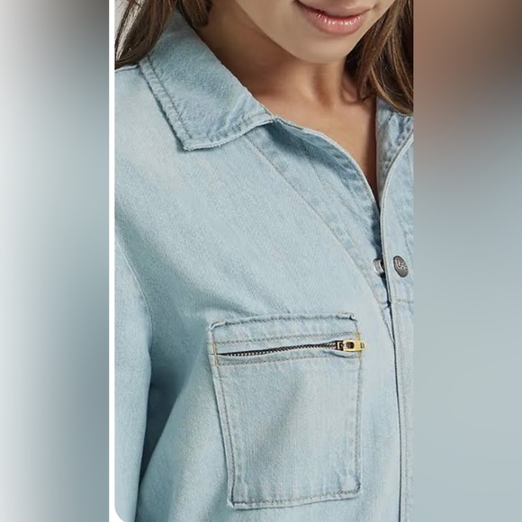 Lee Vintage Modern Union-Alls Lovely Light! NWT. Small & Medium. - Picture 5 of 5